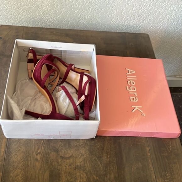 Alegra K Round Toe Strappy Platform Stiletto Heel Sandals - Picture 14 of 14